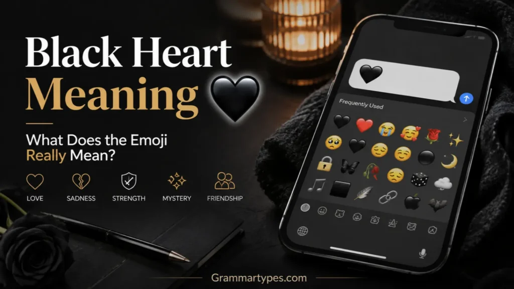 Black Heart Meaning 🖤: What Does the Emoji Really Mean?