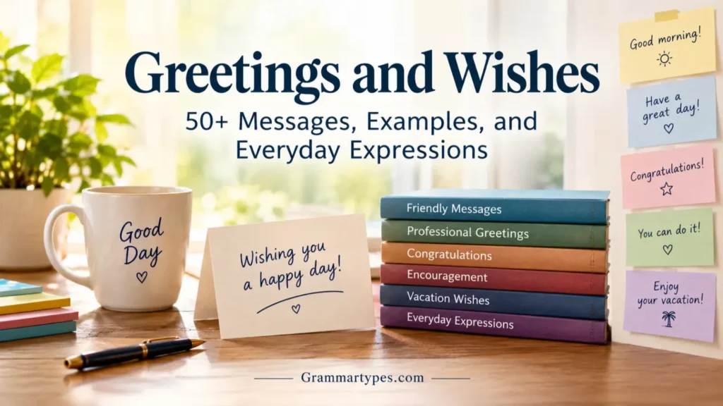 Greetings and Wishes 50+ Best Messages & Examples
