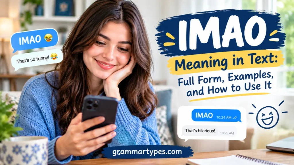 IMAO Meaning in Text: Definition, Examples & Usage