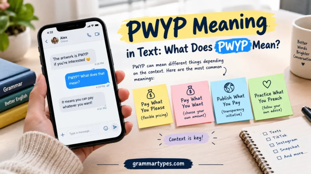 PWYP Meaning in Text: Slang, TikTok & Chat Explained
