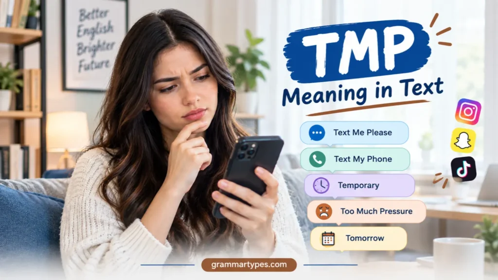 TMP Meaning in Text: What Does TMP Mean in Messages?