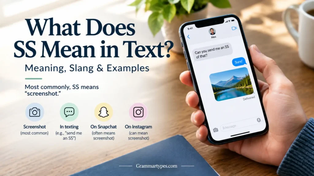 What Does SS Mean in Text? Meaning & Examples