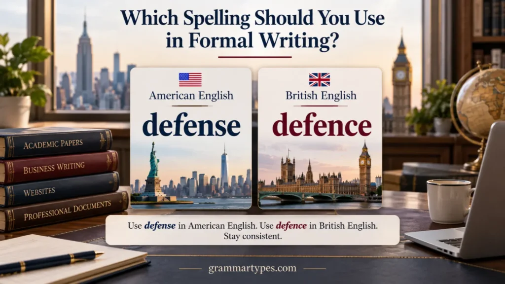 Defense vs Defence: Which Spelling Should You Use in Formal Writing?