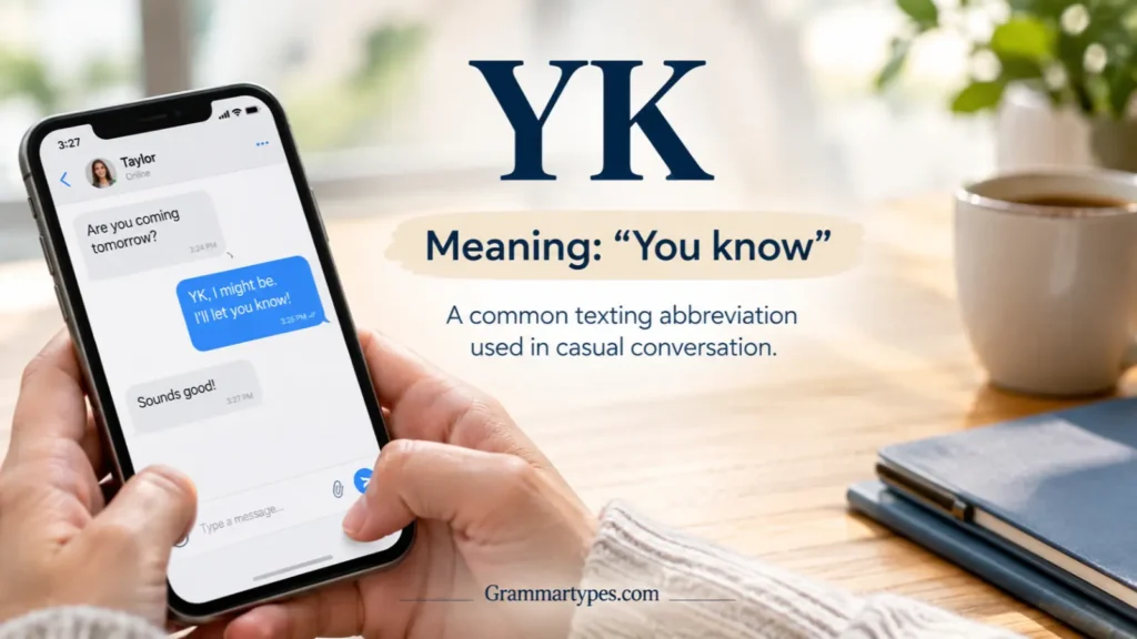 YK Meaning in Text: What Does YK Mean in Chat?