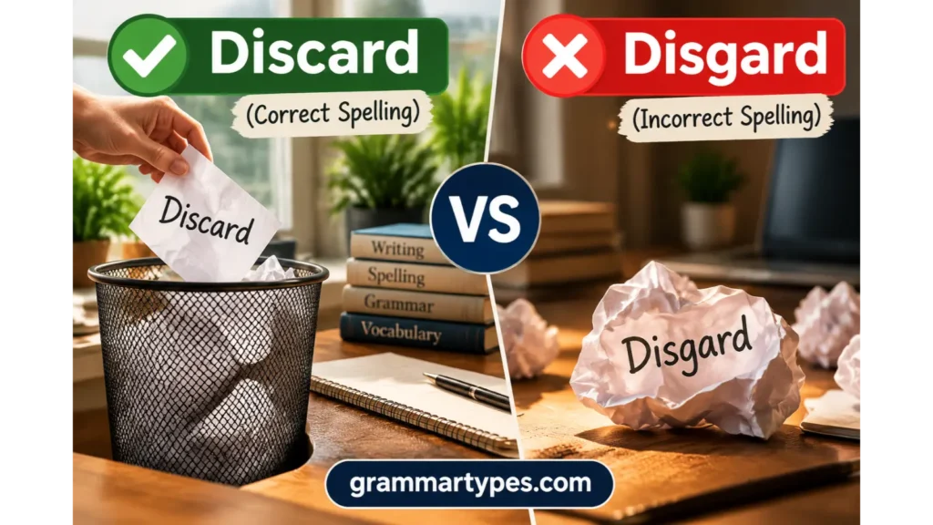 Discard or Disgard: Which Spelling Is Correct? (2026)