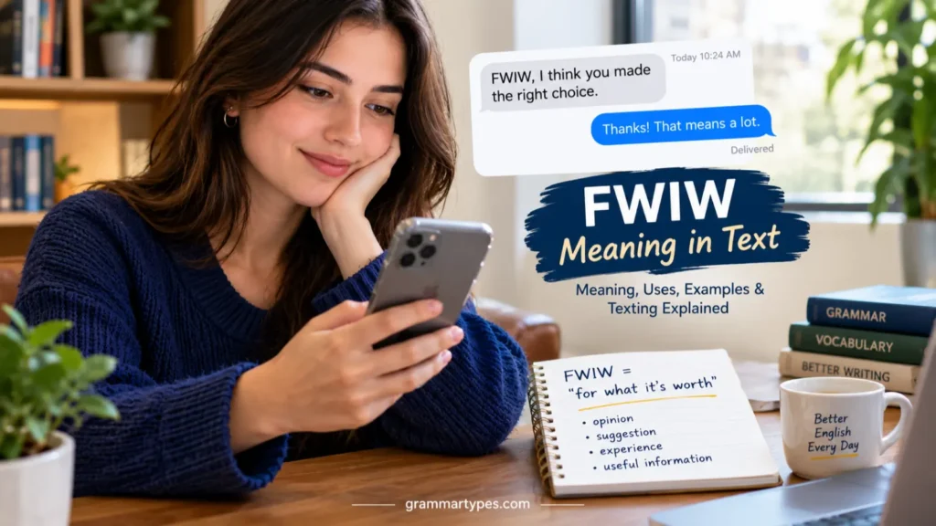 FWIW Meaning in Text: What Does FWIW Mean? (2026)