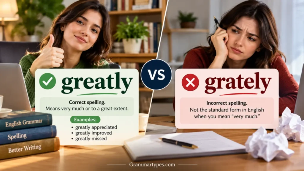 Greatly or Grately: Which Spelling Is Correct?