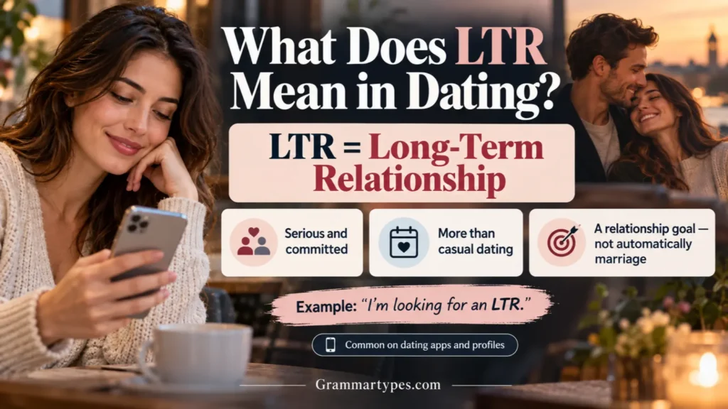 LTR in dating meaning and what LTR stands for