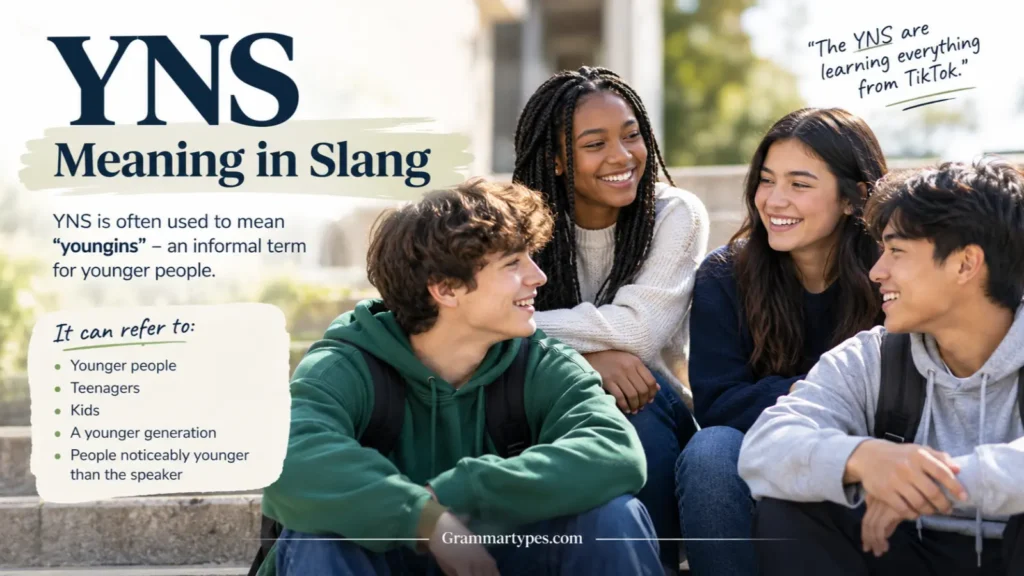 YNS meaning in slang and how it is used in text messages
